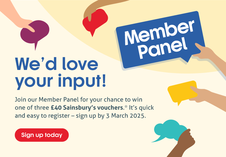 Member Panel - We'd love your input!